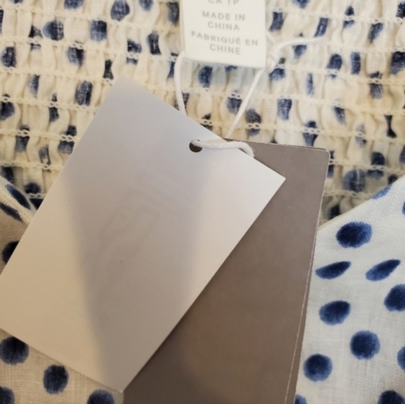 H&M polka-dot Sleeveless cropped top size XS - Picture 10 of 15